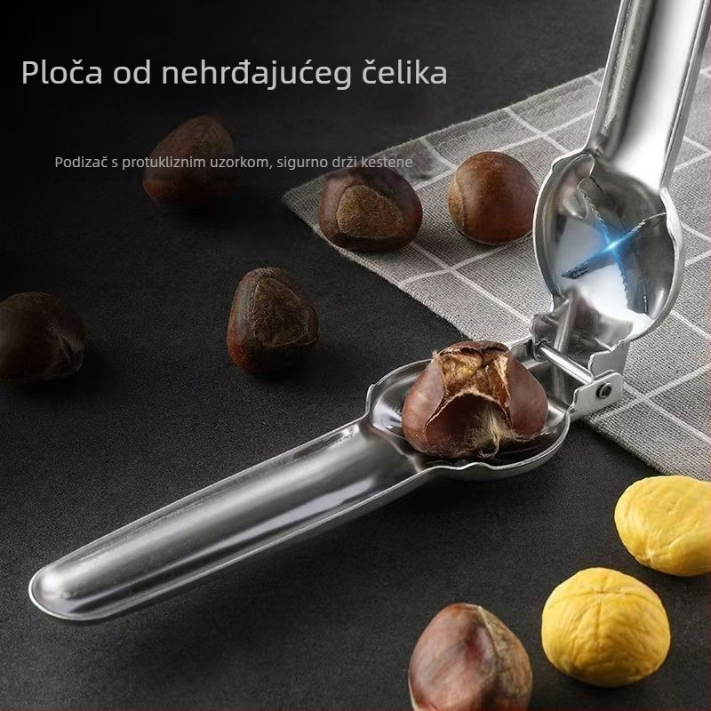 Frost Nehrđajući čelični otvarač i ljuštitelj kestena s mogućnošću otiska logotipa