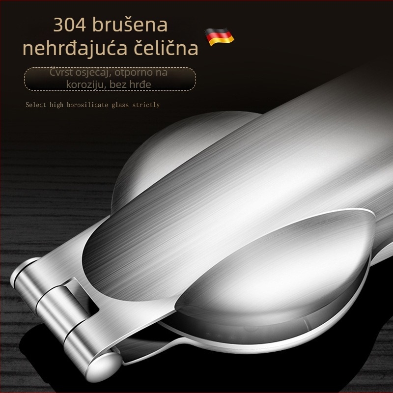 Višenamjenski otvarač kestena - 304 nehrđajući čelik, kuhinjski alat za ljuštenje kestena s križnim otvaranjem, kliješta za kestene, model KJT-BLJ001