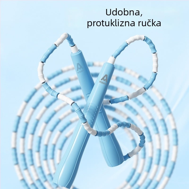 Deli FT168 Prilagodljivo užad za preskakanje za djecu, za početnike, plastično/pamučno uže