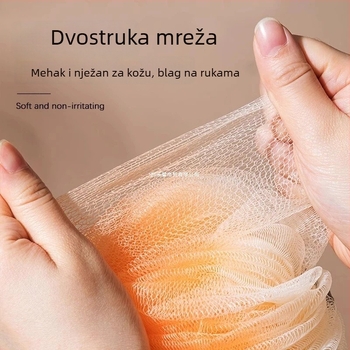 Kupaonska lopta – izuzetno meka, dvostruka namjena, penušava