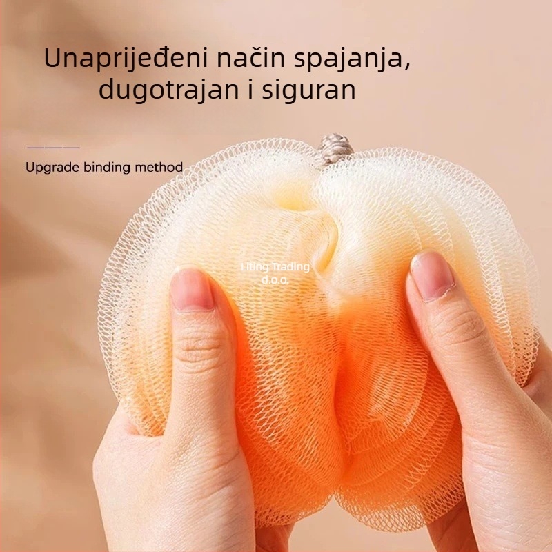 Kupaonska lopta – izuzetno meka, dvostruka namjena, penušava