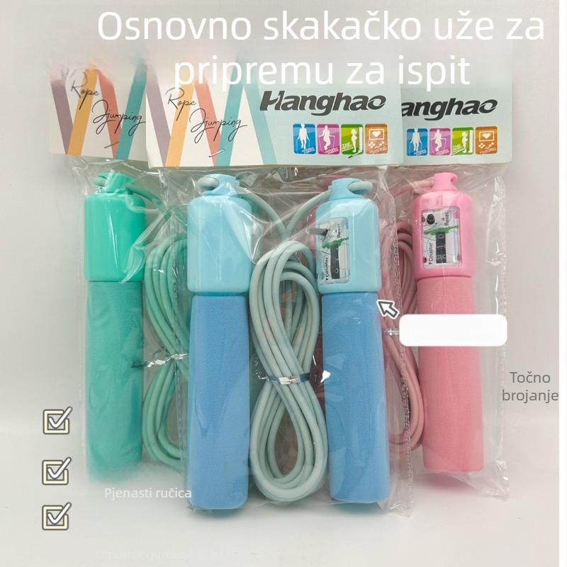 Hanghao ABS preskakalica s drškom od pjene, pakiranje 200 komada za fitness trening