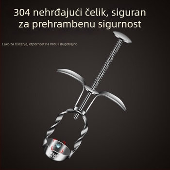 Chufanda 304 nehrđajući čelik – uklanjanje sjemenki crvenih datuma, višenamjenski kućni alat