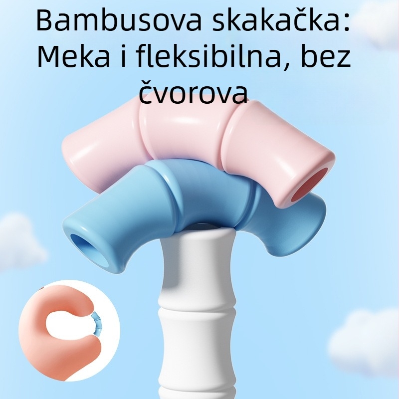 Effective skakačko uže PVC, prilagodljiva dužina 2,4–2,6 m, za početnike, fitness