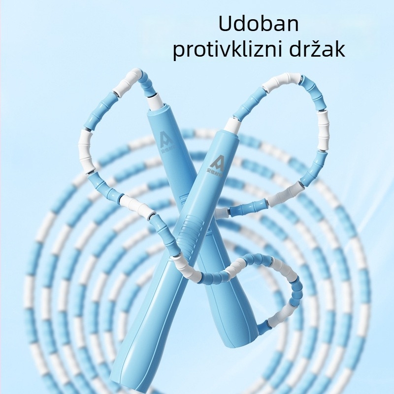 Effective skakačko uže PVC, prilagodljiva dužina 2,4–2,6 m, za početnike, fitness