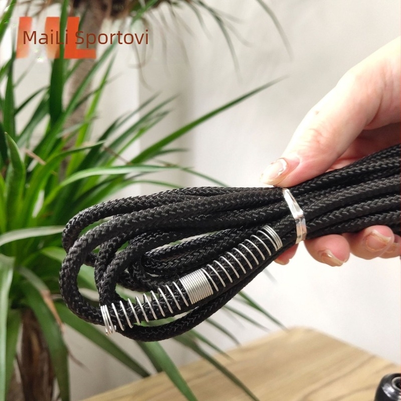 Odvojiva vanjska užad za preskakanje s težinom – plastična ručka, najlonsko užad s pjenastom ručkom, 2.8, za fitness i ekstremne izazove