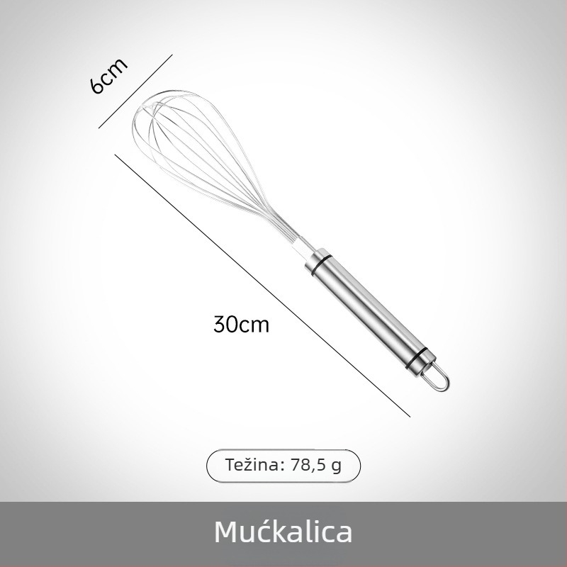 Rayatu 304 nerđavi čelik odvajač bjelanjka i žumanjka – ručni, ne električni, kuhinjski alat s modernim dizajnom