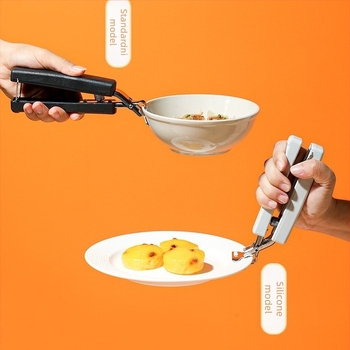 KOMEKI Višestruki klips protiv opeklina za vruće ploče; materijali: plastika, nehrđajući čelik, željezo