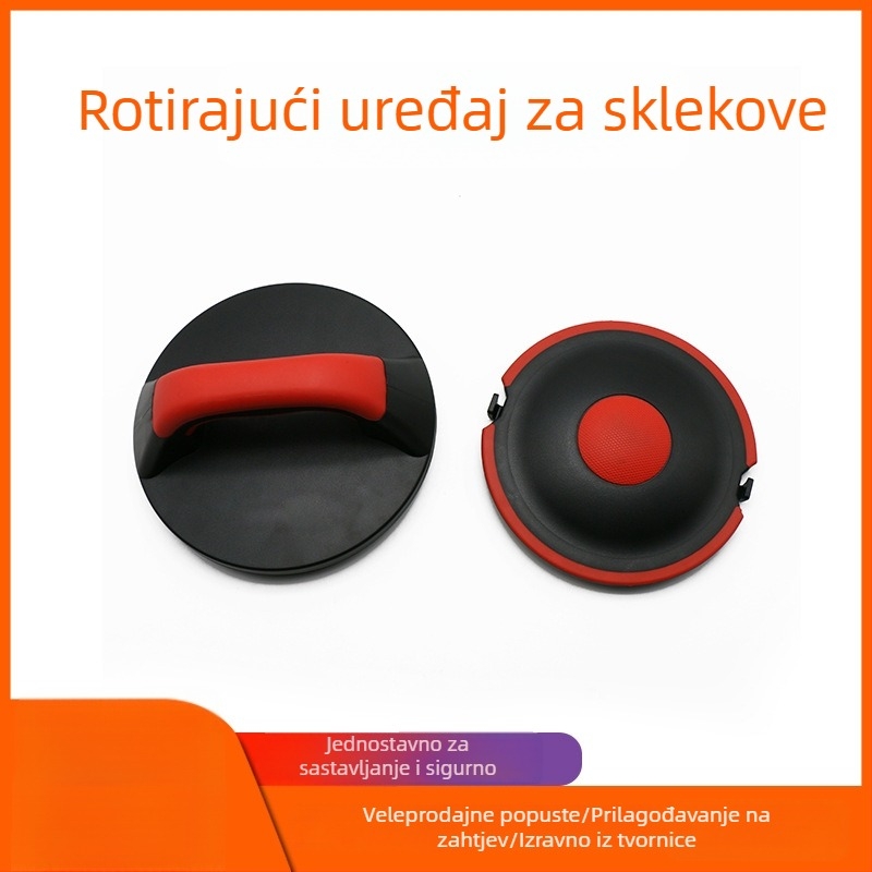 Okretni stožer za sklekove za trbuh — ne-sklopivi fitness uređaj za kućnu i uredsku upotrebu
