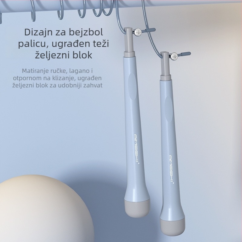 PVC užad za preskakanje – 3 specifikacije, fitness oprema i oblikovanje tijela, privatna etiketa dostupna