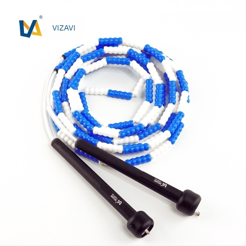 Vigavi PVC preskakalno uže – henger pakiranje, dvostruko boje, za djecu, Materijal: PVC, Podrijetlo: Yiwu Zhejiang, Prikladno za fitness i sport