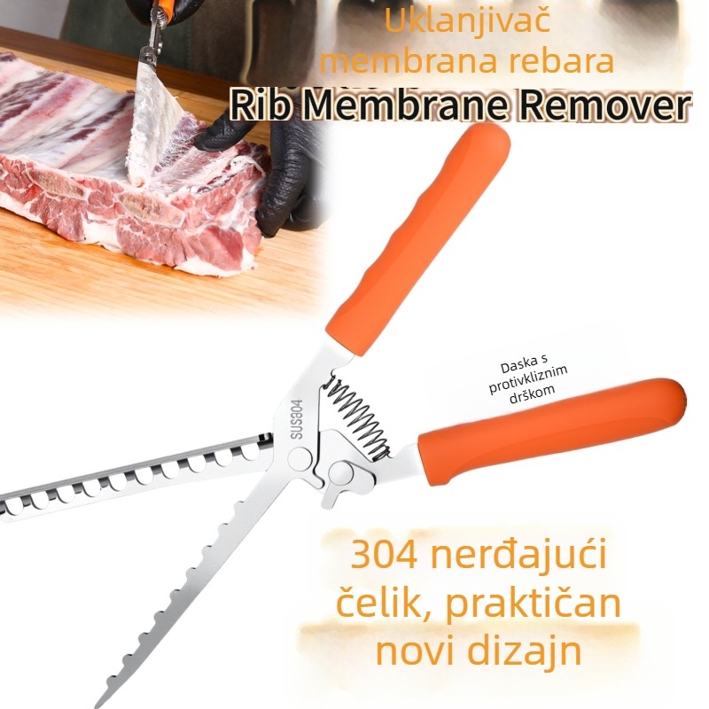 Alat za uklanjanje pleuralne membrane od 304 nehrđajućeg čelika s klipom