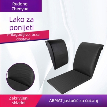 PVC podloga za trbušne vježbe i struk, model ZY-MAT-003, materijal PVC EPE, težina 0,5 kg, kućna uporaba