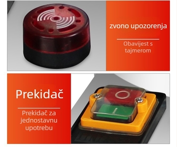 Prekidač stroja za ljuštenje kestena s vodootpornim gumbom, 3C certifikat, napon ispod 220V