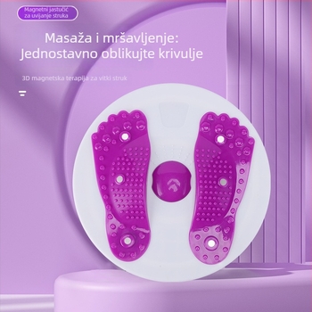 Magnetski disk za uvijanje struka – ABS inženjske plastike, kućni fitness uređaj za oblikovanje abdomena, magnetski mehanizam za uvijanje