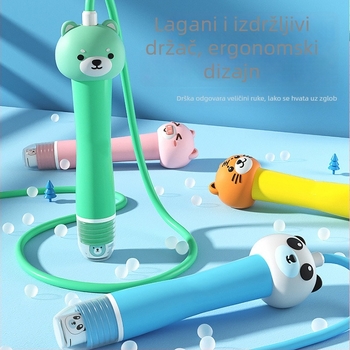 Švihadlo za djecu – PVC, crtani dizajn, za početnike (Brand: Wile Kin; Materijal: PVC; Specifikacije: 2.8; Za djecu)