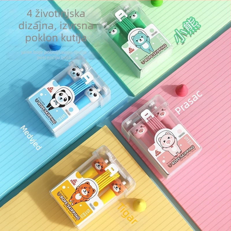 Švihadlo za djecu – PVC, crtani dizajn, za početnike (Brand: Wile Kin; Materijal: PVC; Specifikacije: 2.8; Za djecu)