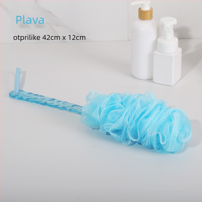 Četka za kupanje – PE materijal, univerzalna upotreba, kompatibilna s Bath Ball, Bath Scrub i Bath Flower; prilagođena obrada na raspolaganju.