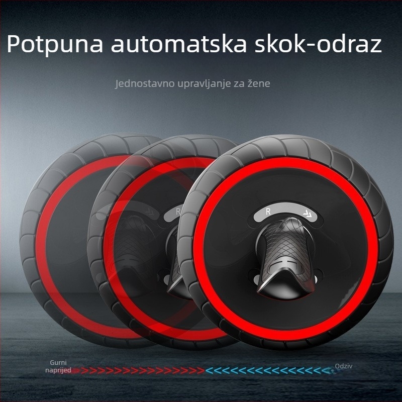 Abdominalni kotač – sklopivi, tiho, za kućnu, uredsku i vanjsku upotrebu (težina 1,5 kg, dimenzije 22×25×13, Ou hui)