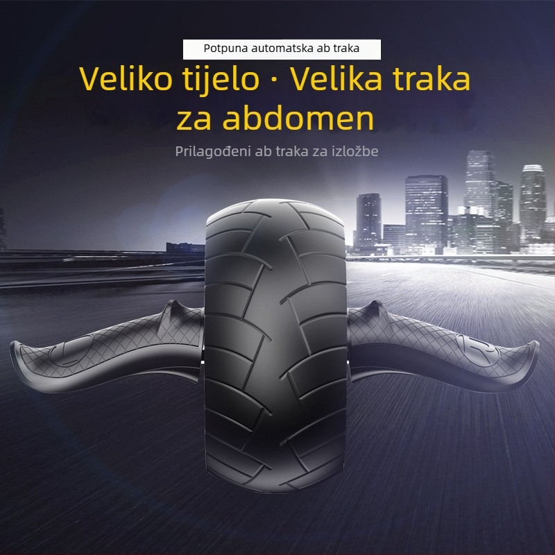 Abdominalni kotač – sklopivi, tiho, za kućnu, uredsku i vanjsku upotrebu (težina 1,5 kg, dimenzije 22×25×13, Ou hui)