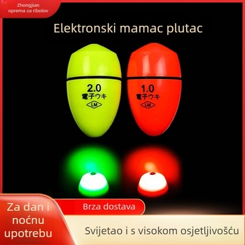 Elektronska svijetleća plovak za noćni ribolov