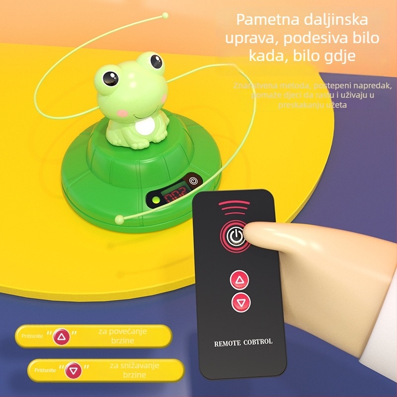 Stroj za skakanje konopcem s mehaničkim brojčanjem – pametno automatsko brojanje, ABS kućište, interaktivnost za više korisnika