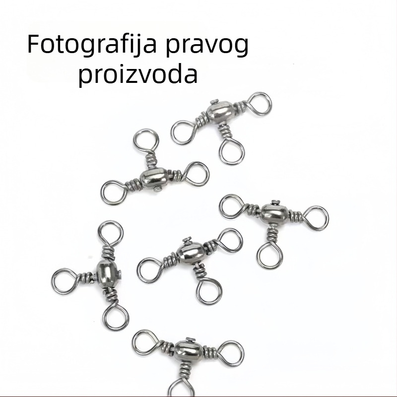 Zhongtong trozubni okretni konektor s osam prstenova, karbonska čelika