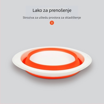 Plastična posuda za mamce za ribolov, prijenosna, ojačana i sklopiva, s teleskopskom i otvorenom verzijom