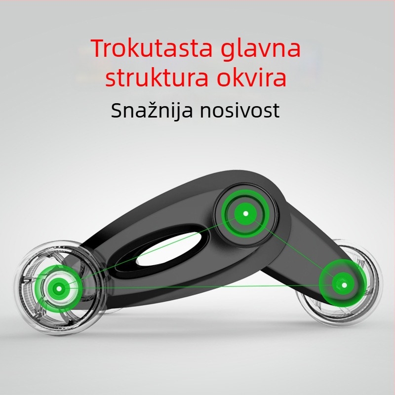 Trbušni kotač — sklopiv, 1,1 kg, model ZDXD, pogodan za ured, na otvorenom i kućnu upotrebu