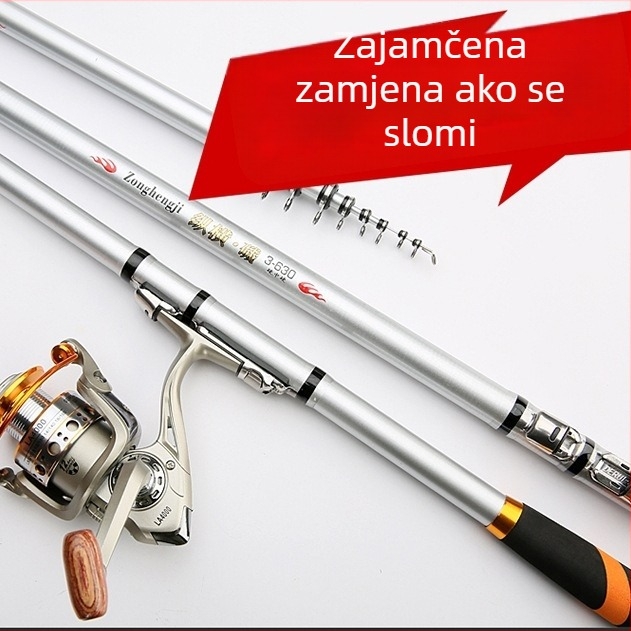 Štap za ribolov na stijenama broj 3 - dvostruka namjena (ruka i more), dugi domet bacanja; Materijal: Silk Flower; Brand: Other; Podrijetlo: Kina