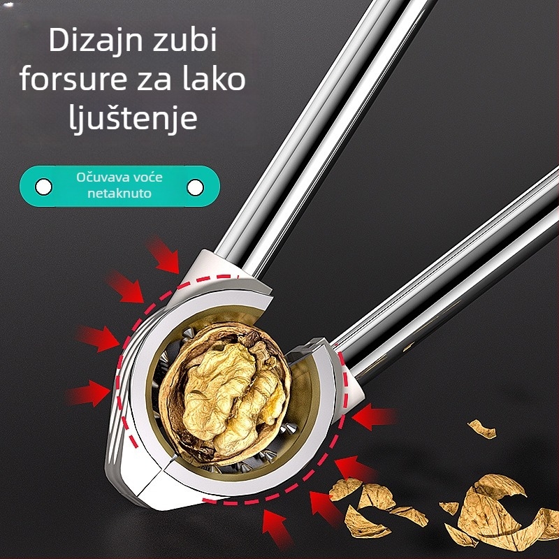 Yifan aluminijski klip za otvaranje ljuski orašastih plodova – debeli dizajn, bez prilagodbe, bez logotipa