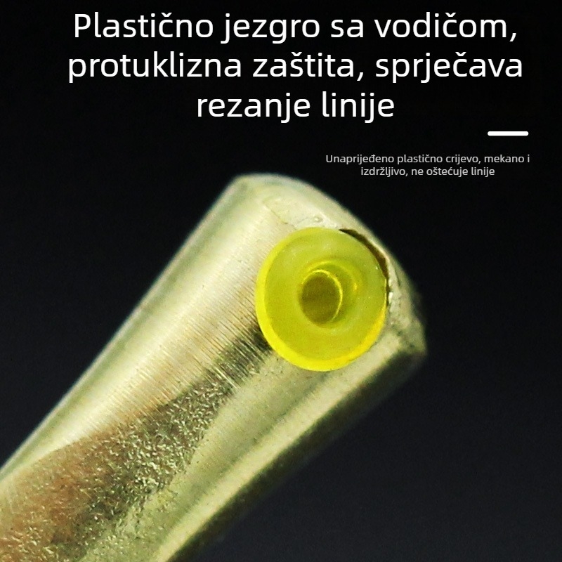 Lakeside Sky Hook s bakrenom glavom, bodljikav horog, 5 komada u pakiranju, 1000 komada, za ribolov u spremniku i jezeru