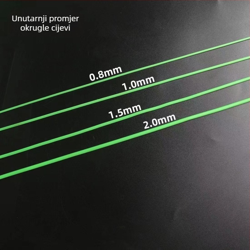Cijev za ribarsku liniju — svjetleća mekana gumena cijev, protiv ugriza, protiv zapetljavanja — dodatak za morski ribolov