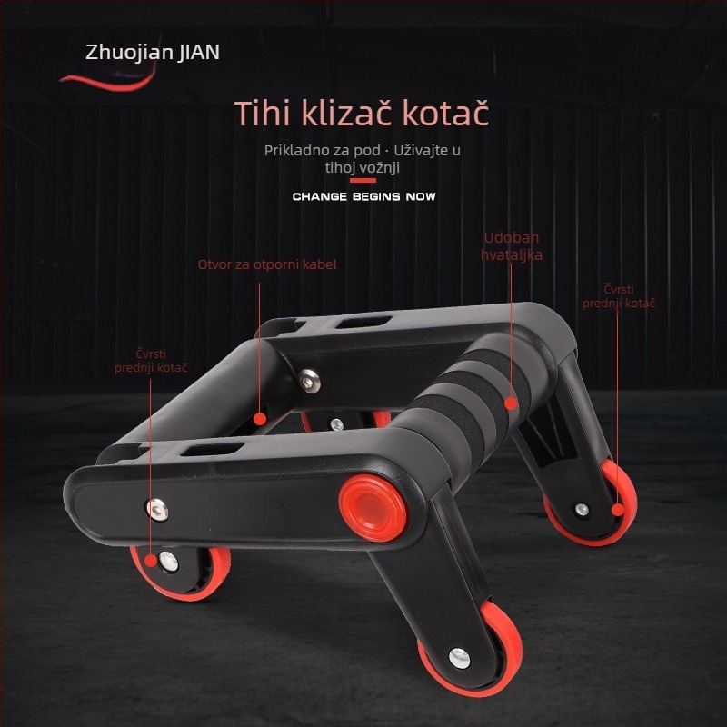 Kotač za trbuh - višefunkcionalan, nesklopiv, za ured i kućnu upotrebu, Model: Multi-Functional abdominal wheel, Marka: Zhuo Jian