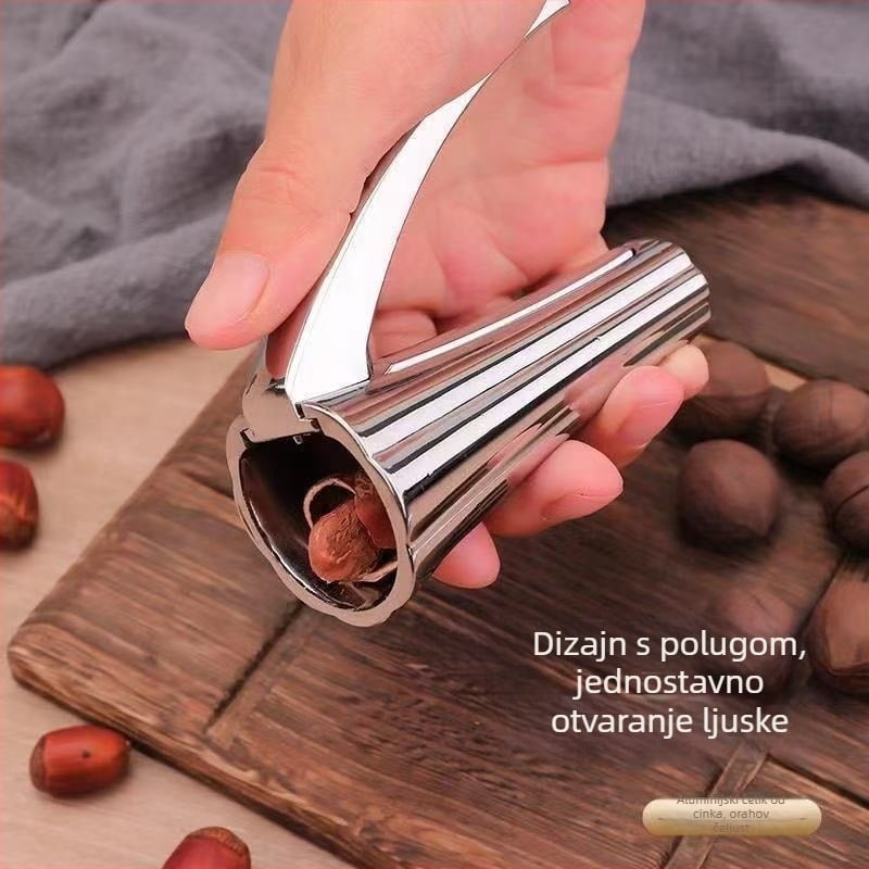 Višestrani alat za otvaranje orašastih plodova – aluminijska legura, tiskani logotip, mogućnost prilagođavanja