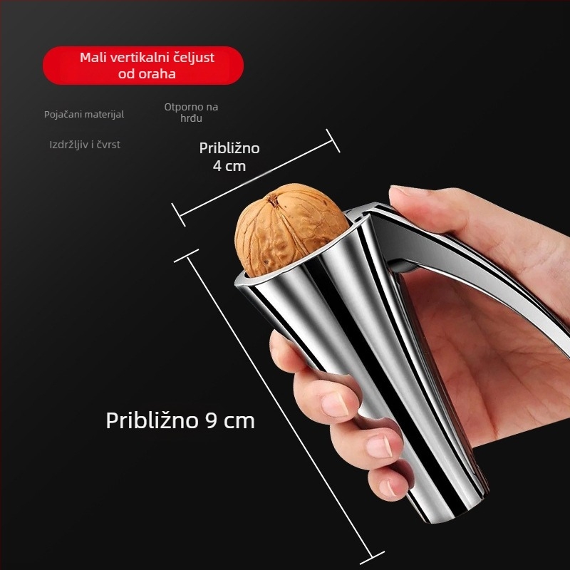 Višestrani alat za otvaranje orašastih plodova – aluminijska legura, tiskani logotip, mogućnost prilagođavanja