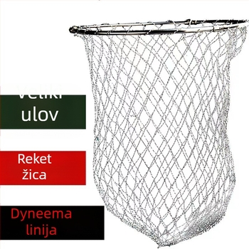 Arnova sklopiva metalna glava mreže za ribolov