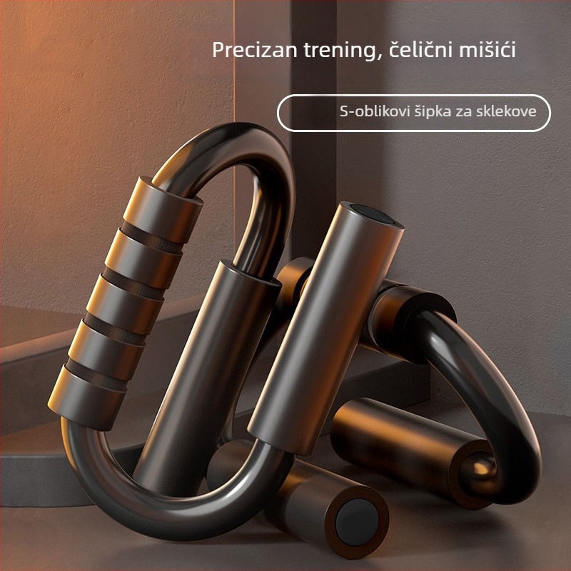 Kućni stojak za sklekove, Višestrani fitness uređaj za vježbe trbuha i mišića prsnog područja, Model 970, Težina 0,42 kg, Ne sklapa se