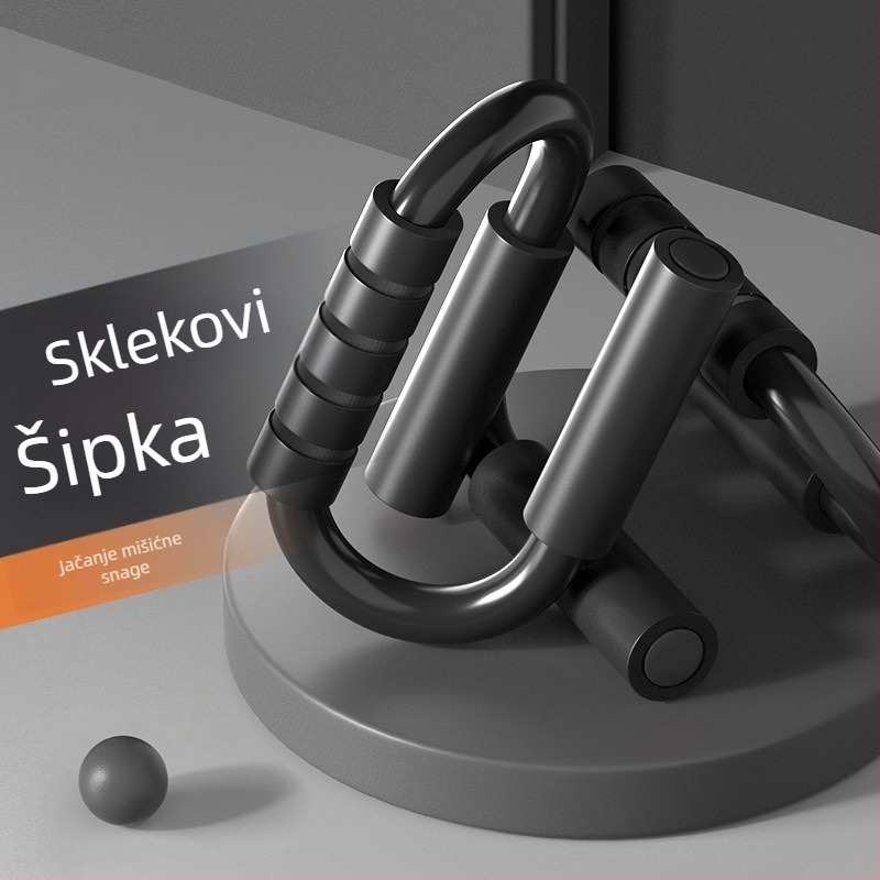 Kućni stojak za sklekove, Višestrani fitness uređaj za vježbe trbuha i mišića prsnog područja, Model 970, Težina 0,42 kg, Ne sklapa se