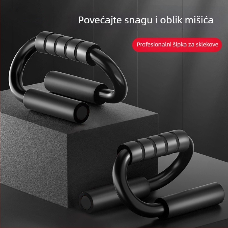 Kućni stojak za sklekove, Višestrani fitness uređaj za vježbe trbuha i mišića prsnog područja, Model 970, Težina 0,42 kg, Ne sklapa se
