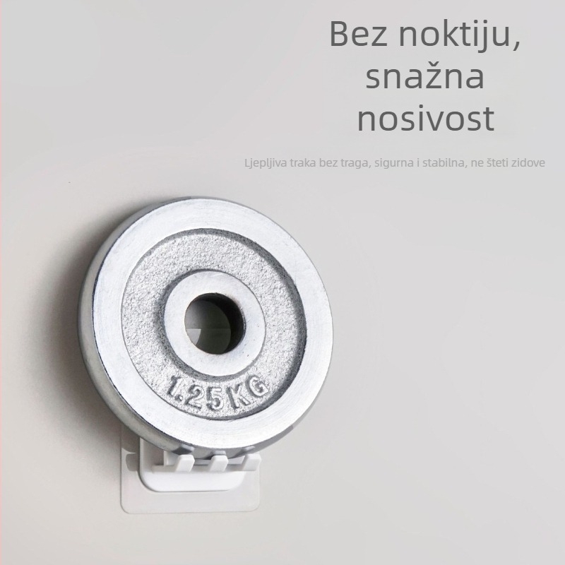 Zidni držač četkica za zube bez bušenja, s usisnom čašicom, za četkice, čaše za vodu i električne četkice