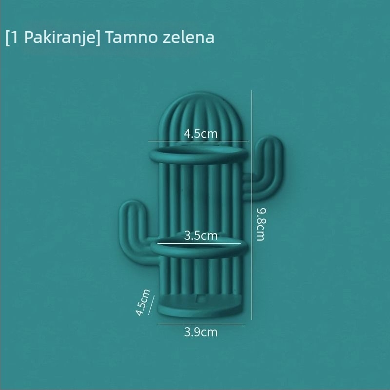 Držač za električnu četkicu s UV sterilizacijom, zidni, vakuumsko pričvršćivanje, plastični