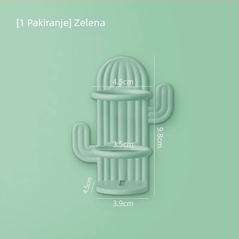Držač za električnu četkicu s UV sterilizacijom, zidni, vakuumsko pričvršćivanje, plastični