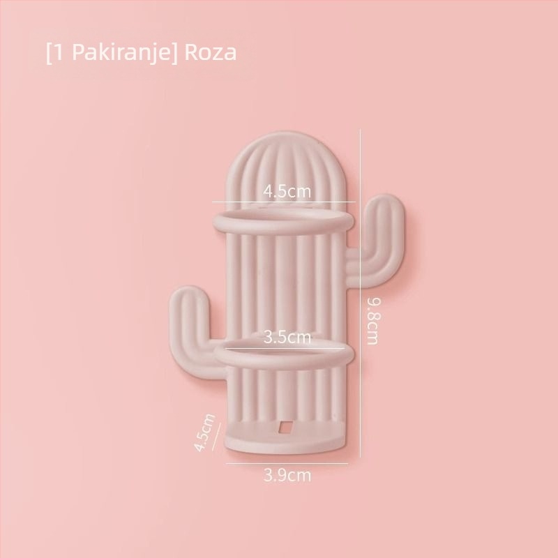 Držač za električnu četkicu s UV sterilizacijom, zidni, vakuumsko pričvršćivanje, plastični