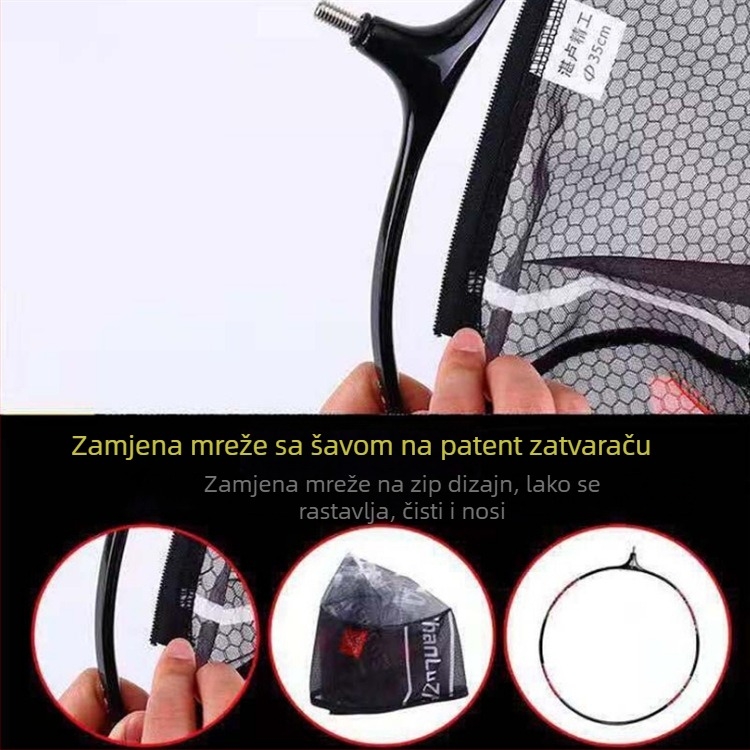 Okrugla glava mreže za ribolov, odvojiva, konkurentnog dizajna (Podrijetlo: Kina)