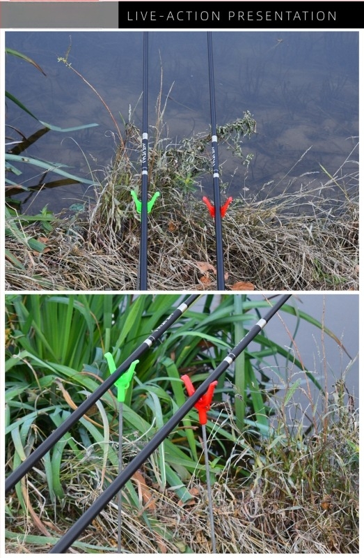 Shangpu Metalni držač za štapove za pecanje sa zemljanim utorom