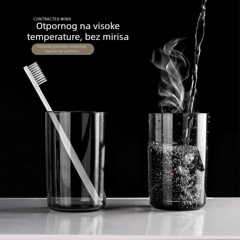 Držač četkica za zube – zidni držač sa vakuumskom čašom, bez bušenja, plastični materijal, prostor za pastu.