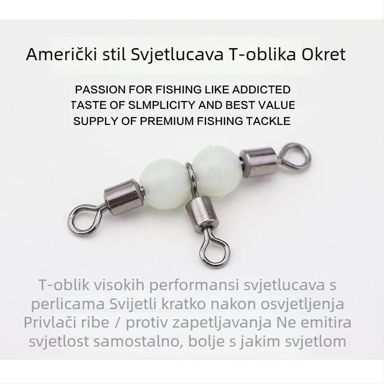 Pomorski ribolov: prsten u obliku osmice s trostrukim okretno-spojem — Starry Outdoor; Materijal: Drugo