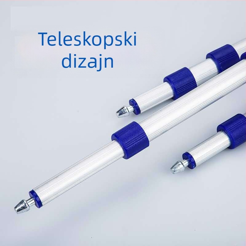 Aluminijski teleskopni trokutasti držač štapa za morski ribolov