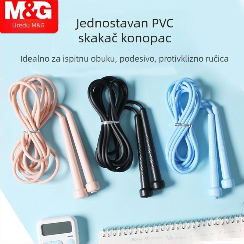 PVC užica za preskakanje za učenike, lagana, protuklizna, podesiva